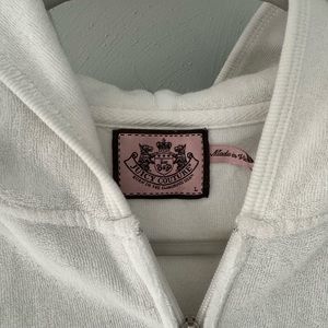 Juicy contour vintage early 2000s zip up